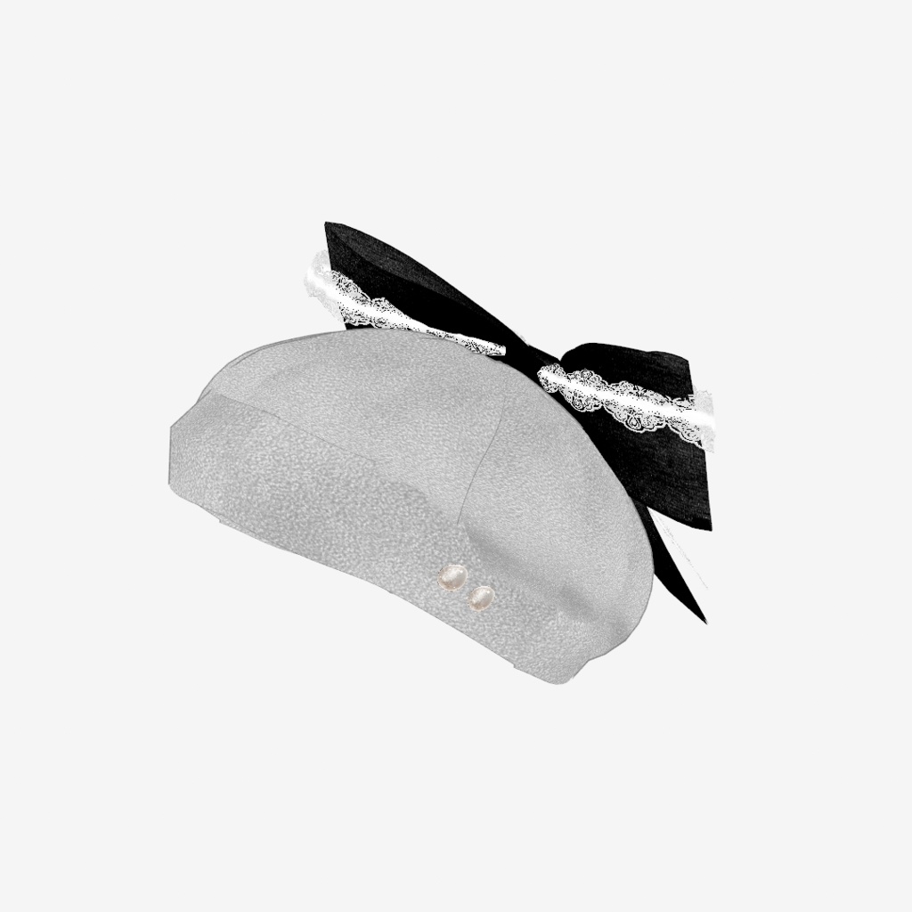 VRoid Hair Accessory にゃんにゃん擬態ベレー