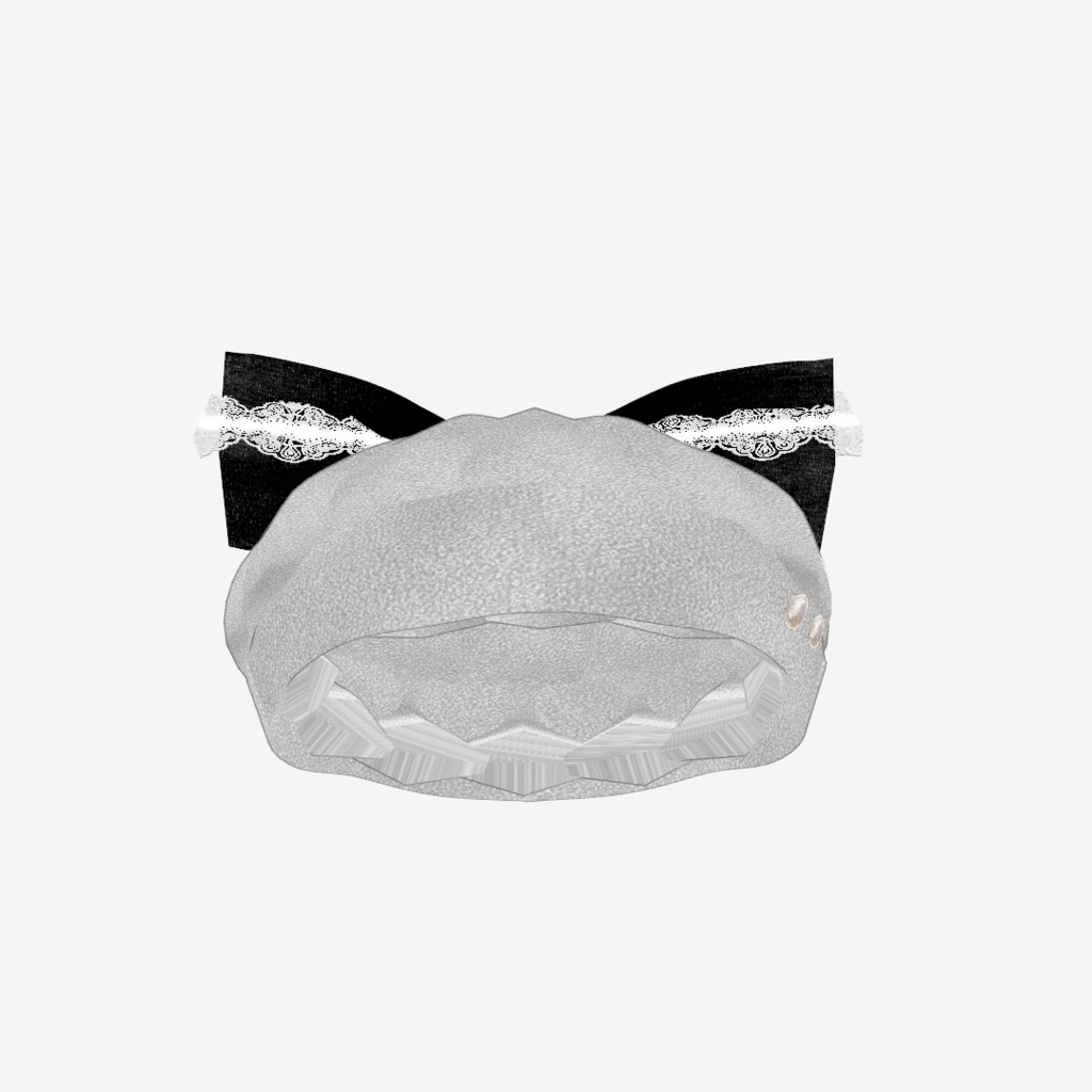 VRoid Hair Accessory にゃんにゃん擬態ベレー