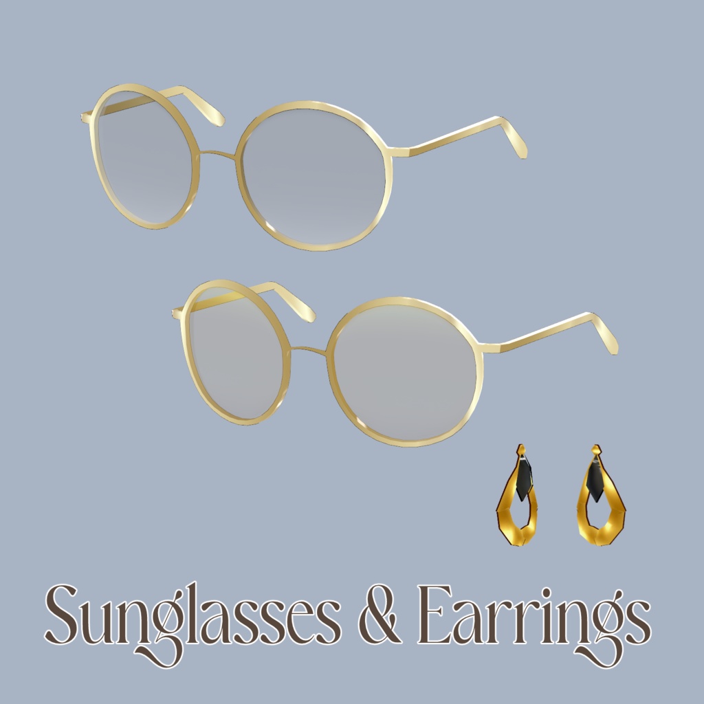 VRoid Hair Accessory & Clothes 「 S O L É A 」