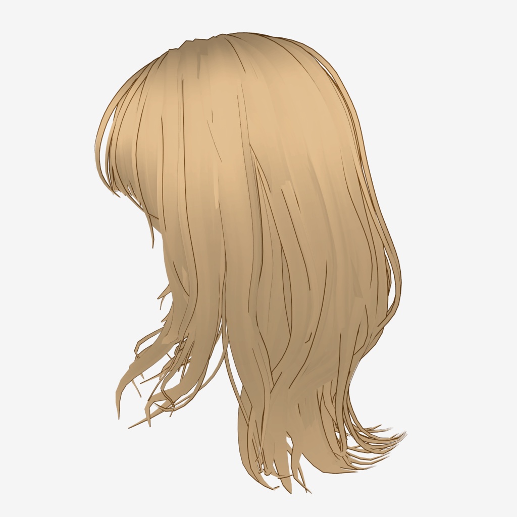 VRoid Hairstyle「Sweet Meringue」