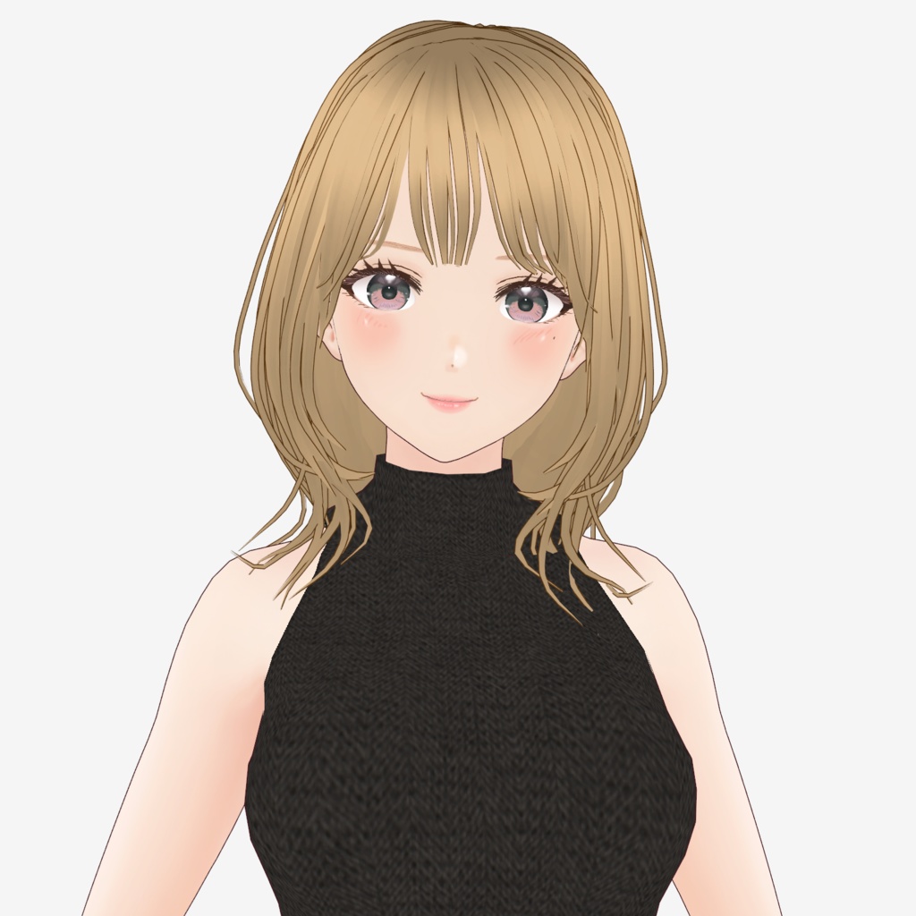VRoid Hairstyle「Sweet Meringue」