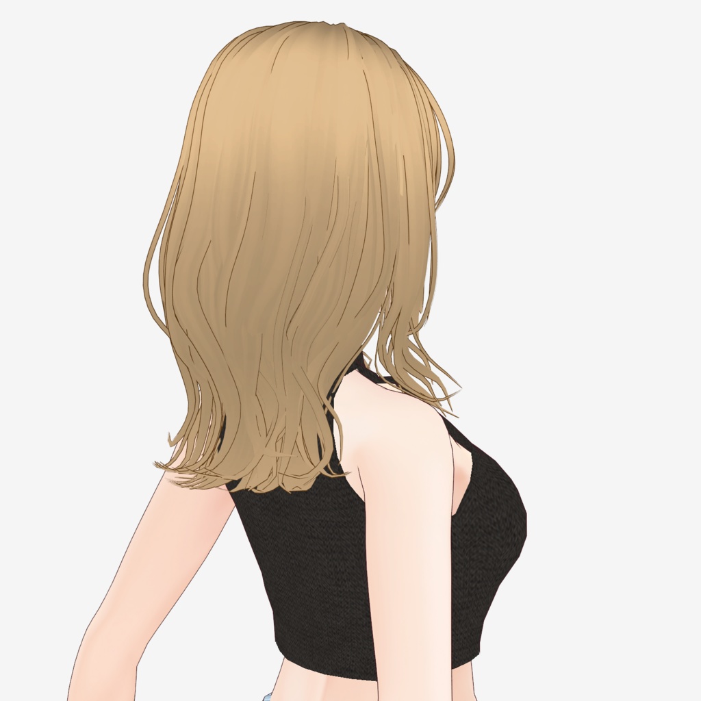 VRoid Hairstyle「Sweet Meringue」