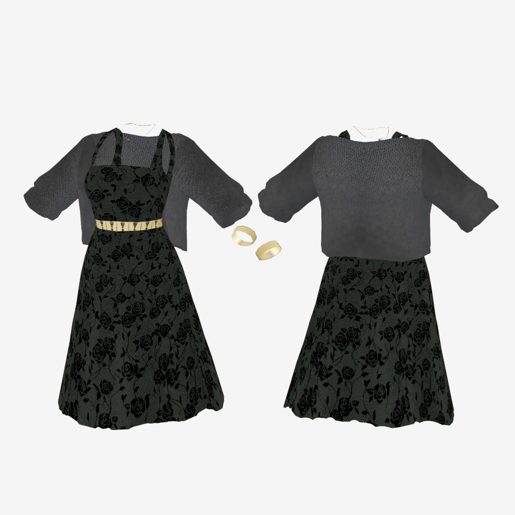 VRoid Outfit おでかけコーデセット(Renewal)