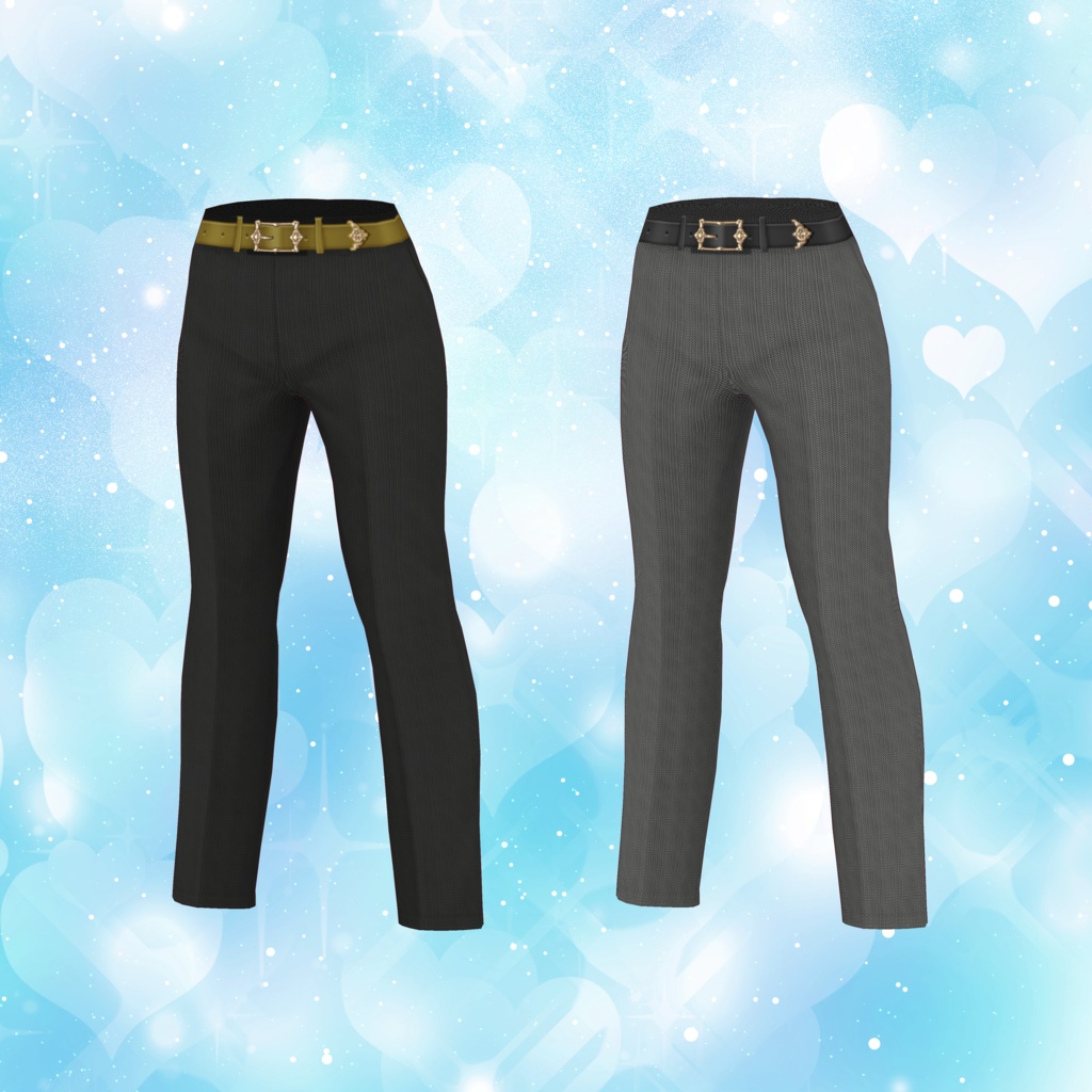 VRoid Clothes 「白い季節の着回しセット(全14点)」