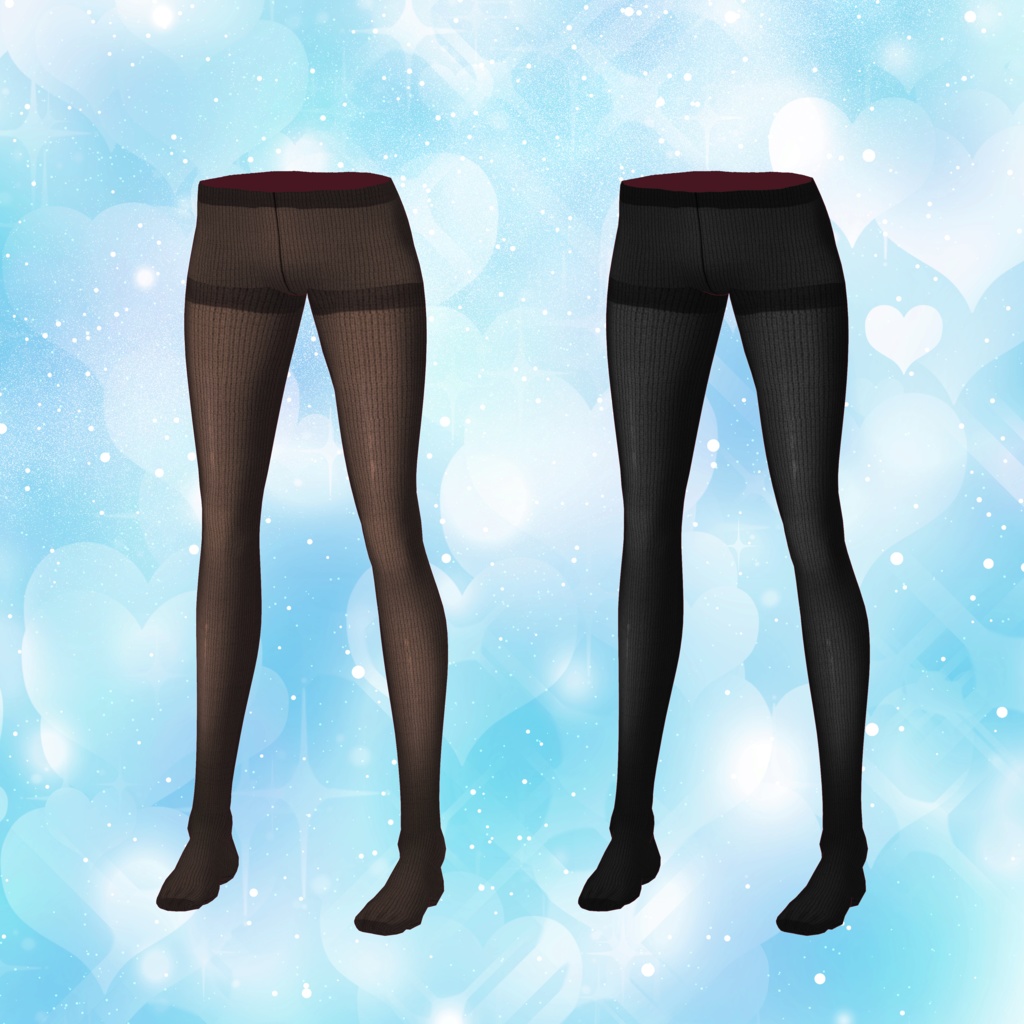 VRoid Clothes 「白い季節の着回しセット(全14点)」