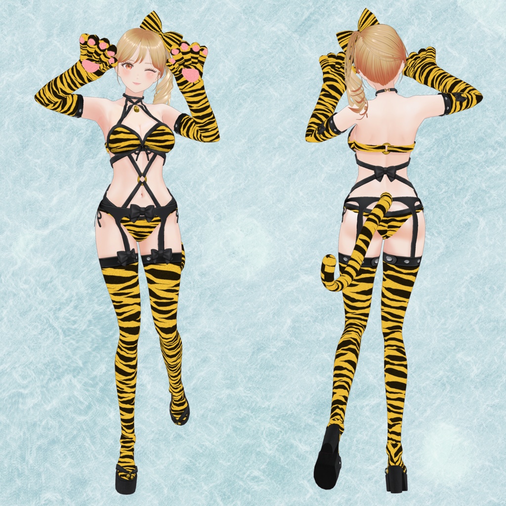 VRoid Outfit 「はにぃ❤トラっぷ」