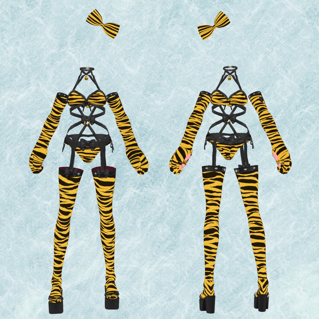 VRoid Outfit 「はにぃ❤トラっぷ」