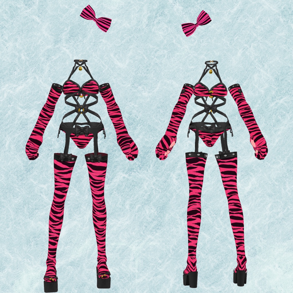 VRoid Outfit 「はにぃ❤トラっぷ」