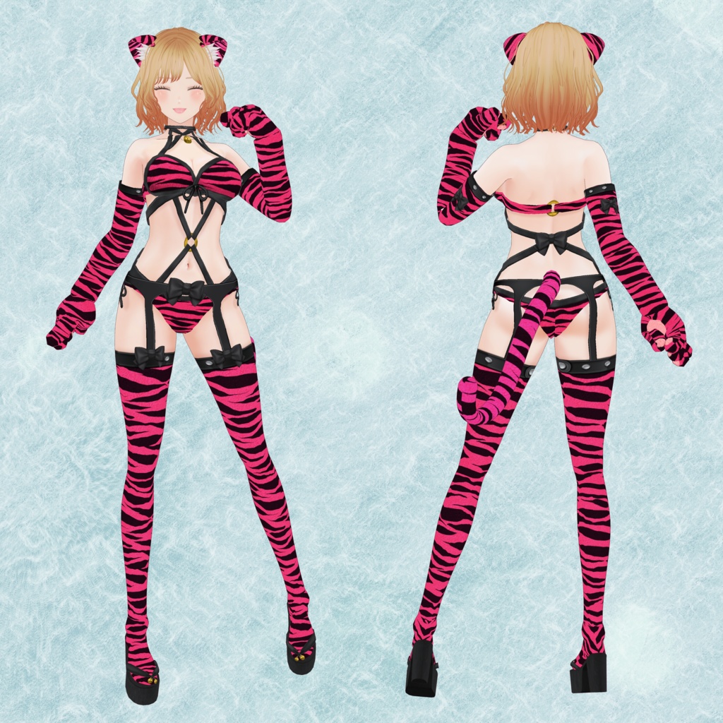 VRoid Outfit 「はにぃ❤トラっぷ」