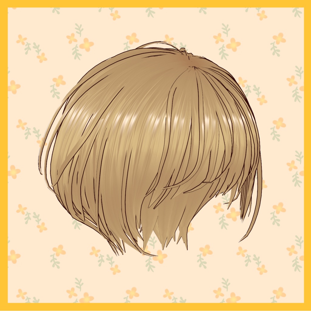 VRoid Hairstyle「凜かわマッシュ」