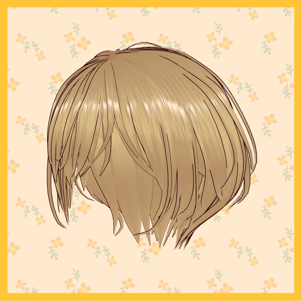 VRoid Hairstyle「凜かわマッシュ」