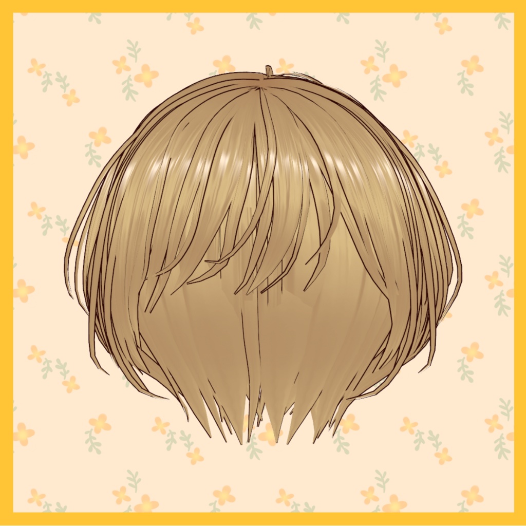 VRoid Hairstyle「凜かわマッシュ」