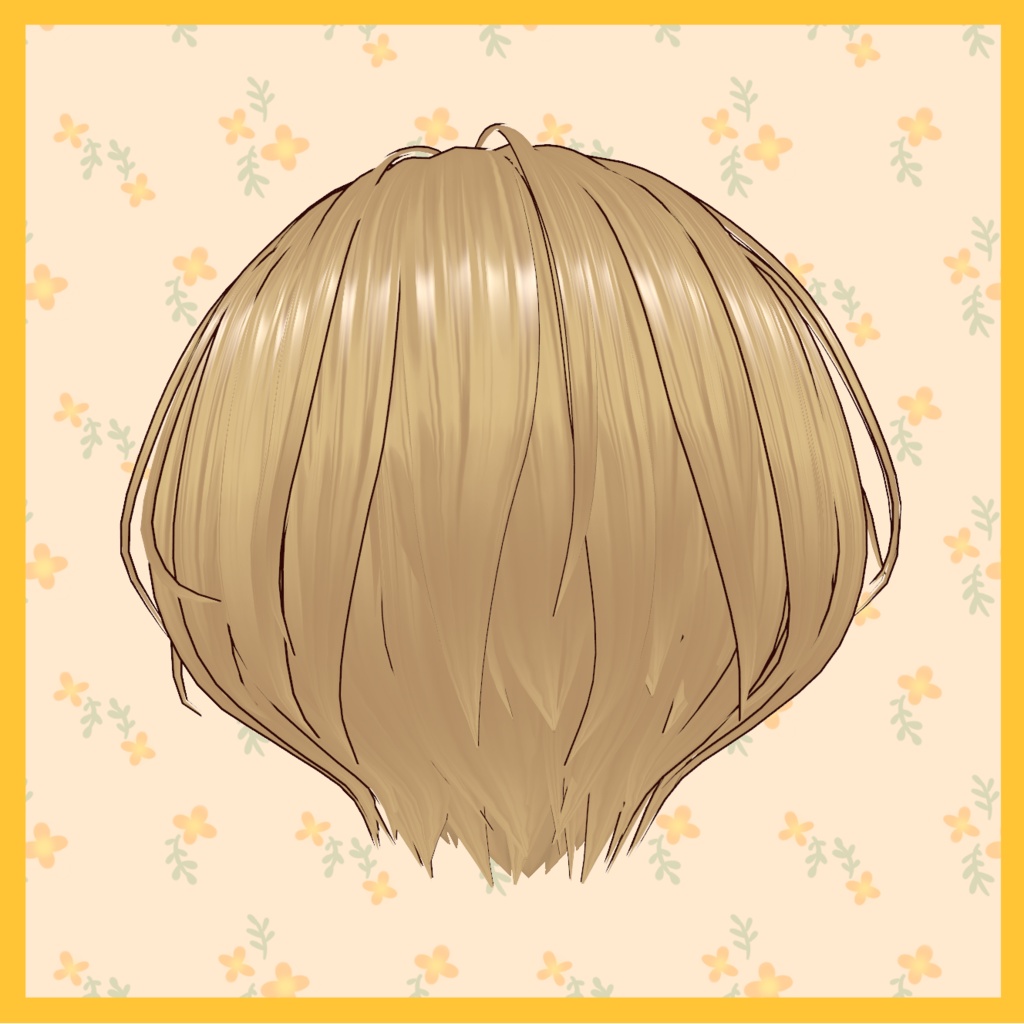 VRoid Hairstyle「凜かわマッシュ」