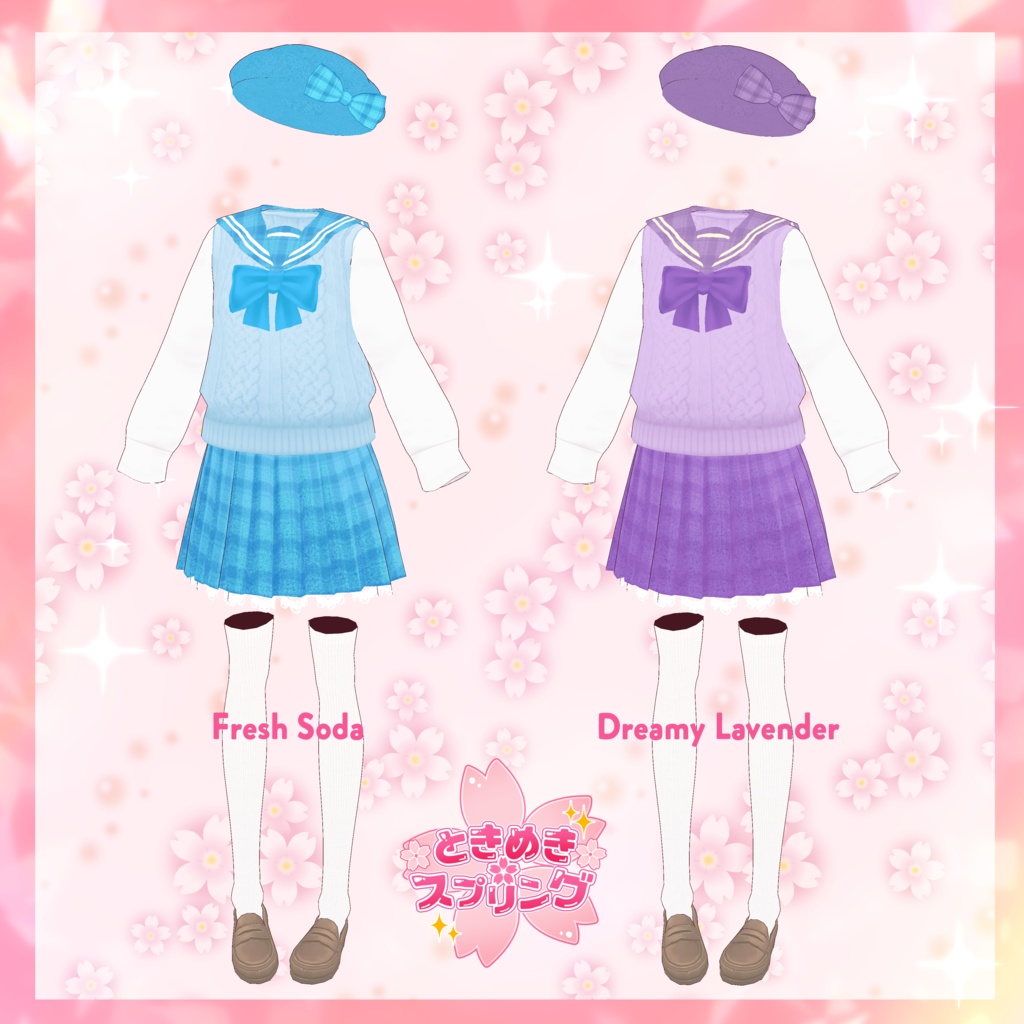 VRoid Outfit 「ときめきスプリング(Sailor Collection)」