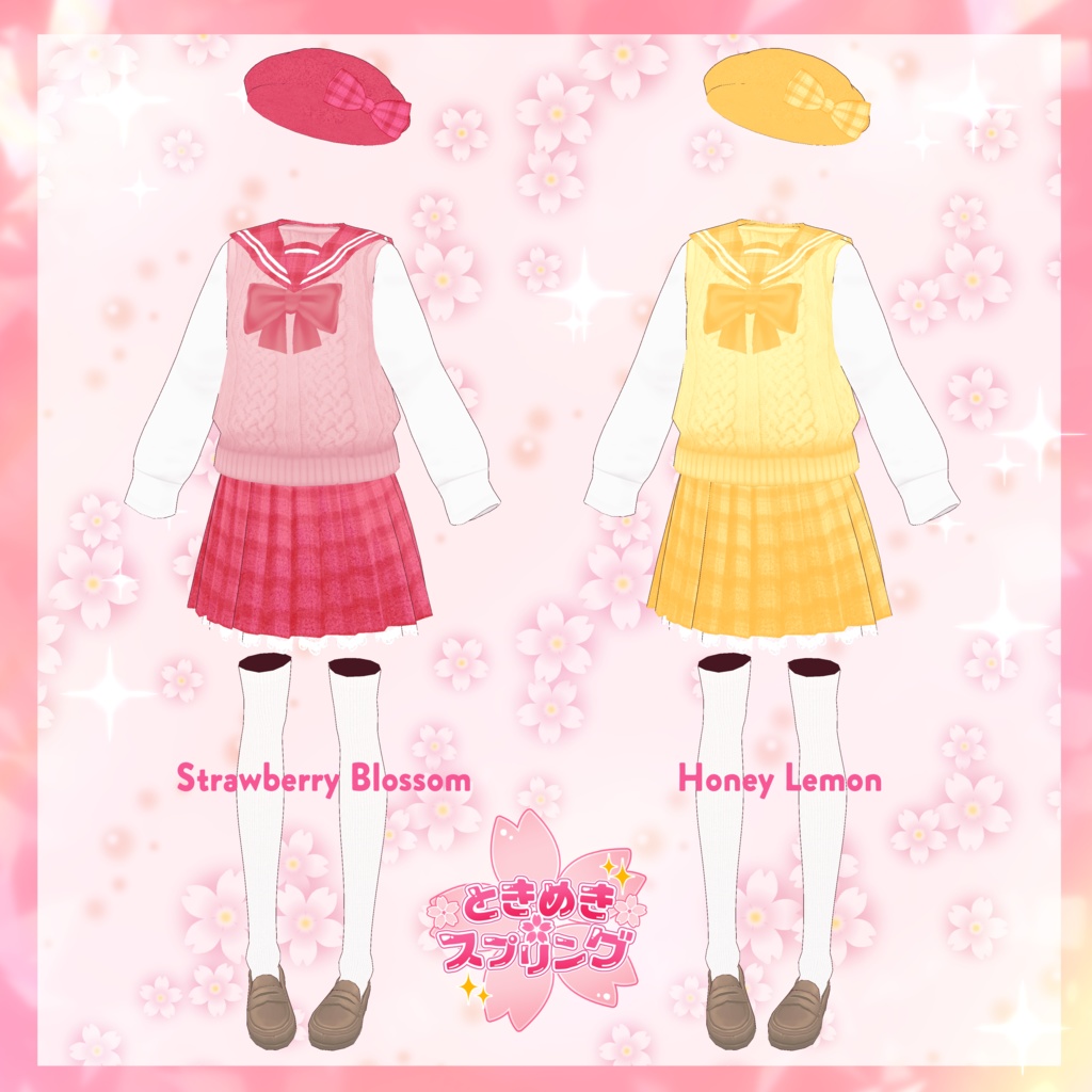 VRoid Outfit 「ときめきスプリング(Sailor Collection)」