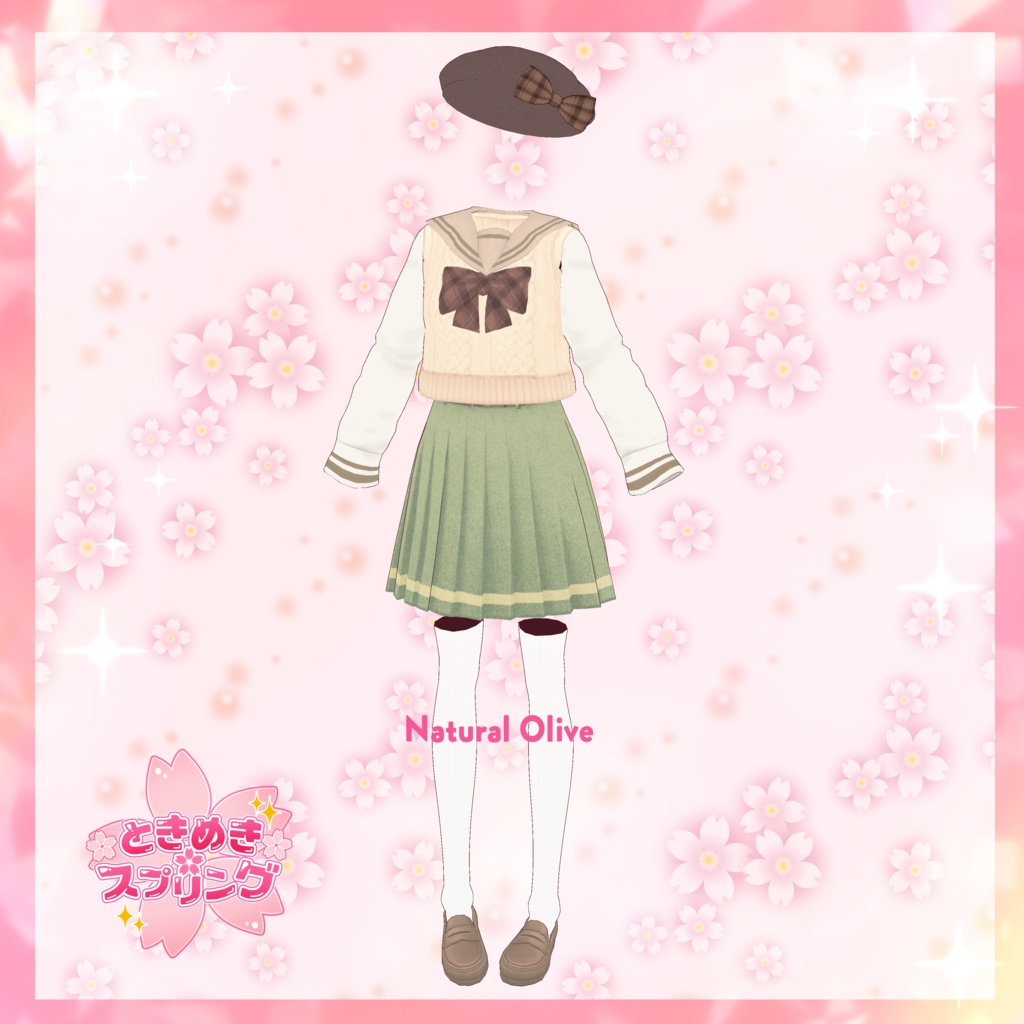 VRoid Outfit 「ときめきスプリング(Sailor Collection)」