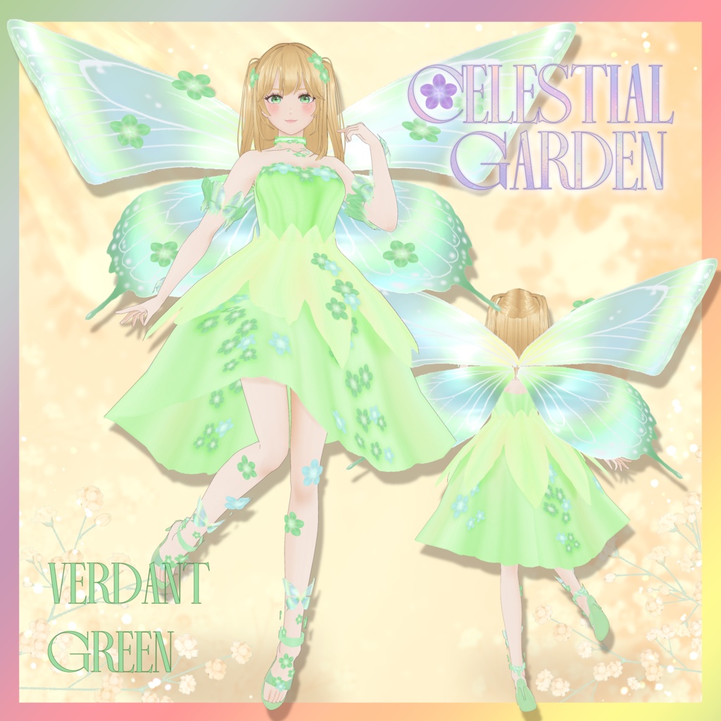 VRoid Outfit 「Celestial Garden」