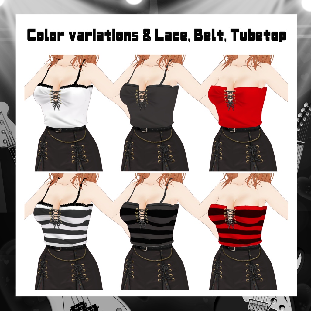 🌟期間限定無料配布 コラボ衣装🌟 VRoid Clothes 「守護天使の鼓動 -Schutzengel Beat-」