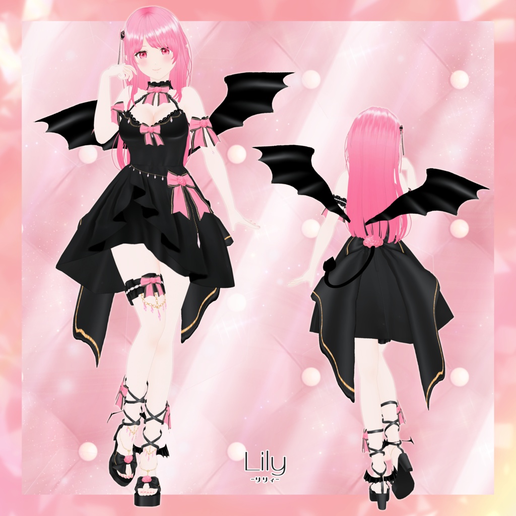 VRoid Model:「🌹気まぐれ小悪魔 リリィ🌹Lily-」