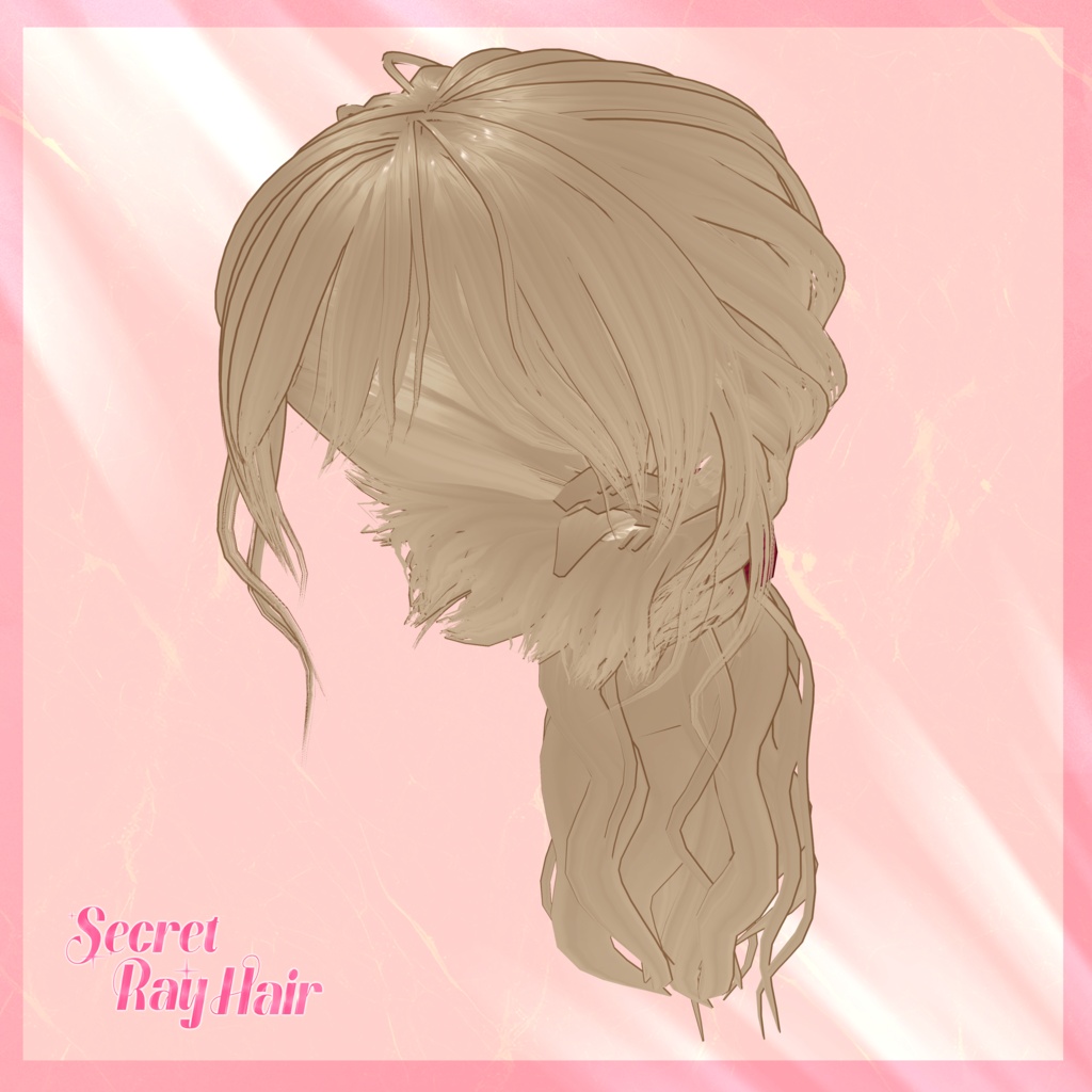 VRoid Hairstyle「🗝️Secret Ray -Hair-🤍」