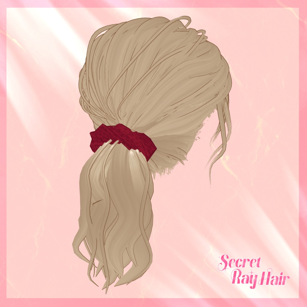 VRoid Hairstyle「🗝️Secret Ray -Hair-🤍」