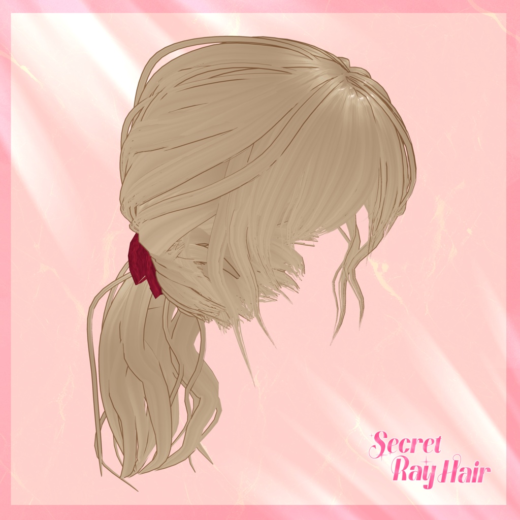 VRoid Hairstyle「🗝️Secret Ray -Hair-🤍」