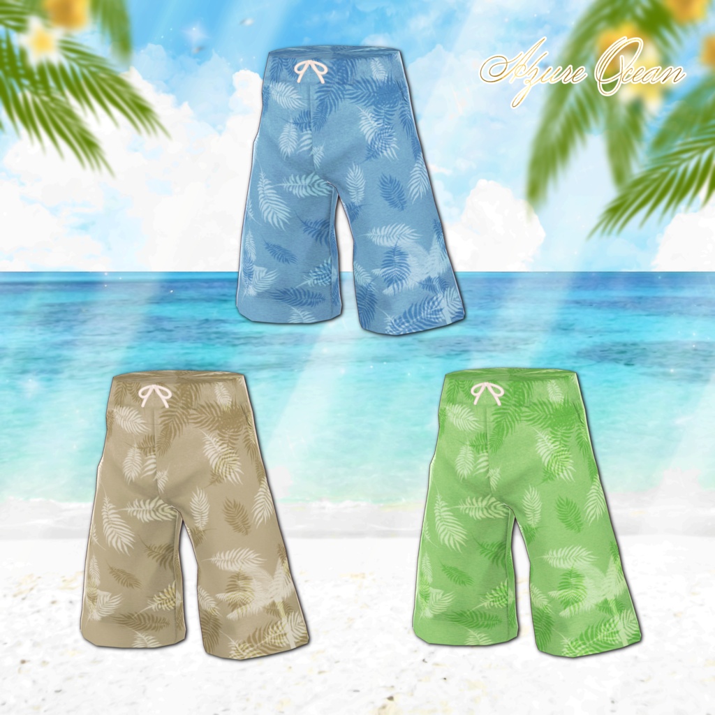 VRoid Clothes 「🌴Azure Ocean🌊」
