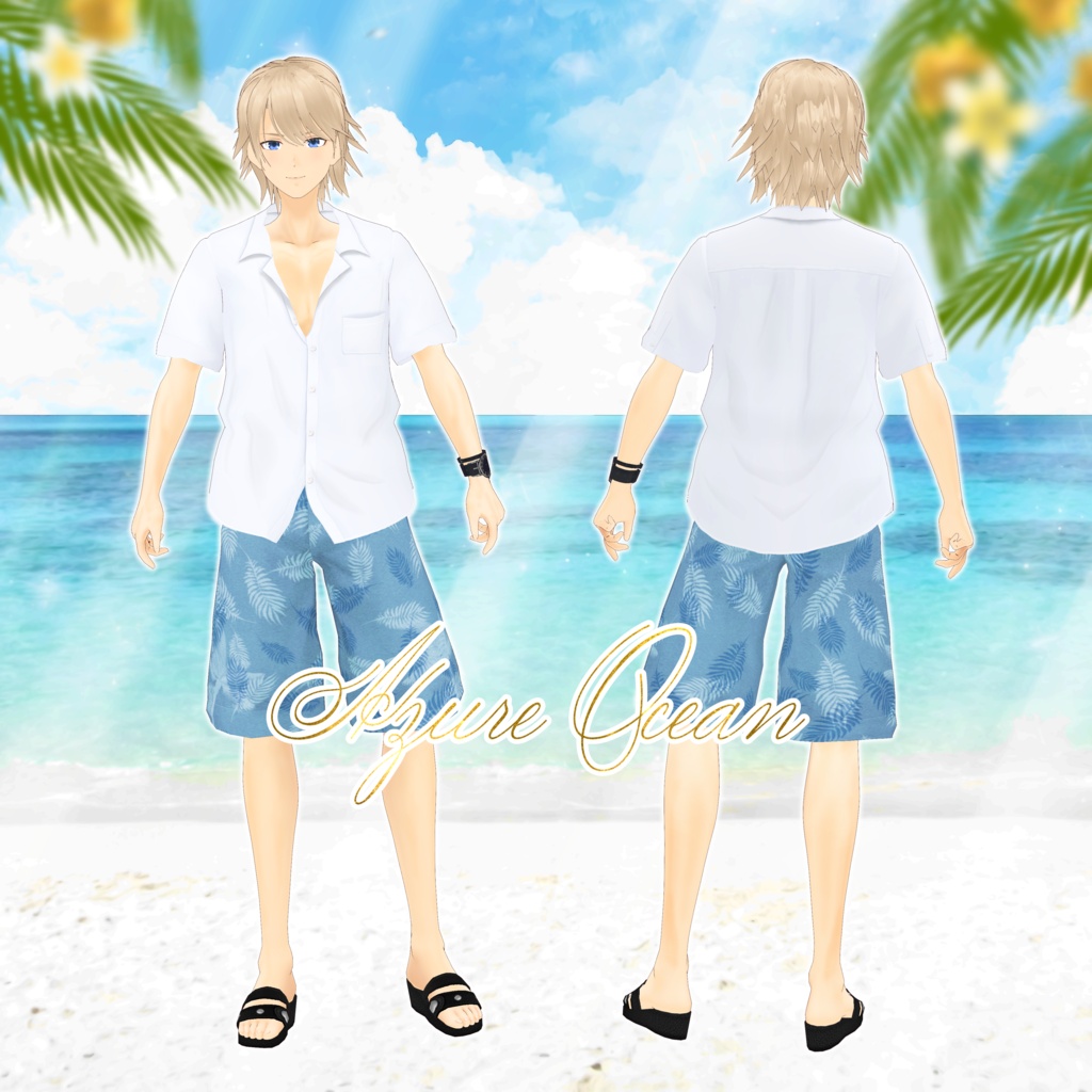 VRoid Clothes 「🌴Azure Ocean🌊」