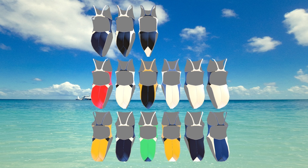 シャオマオ2ちゃん専用競泳水着