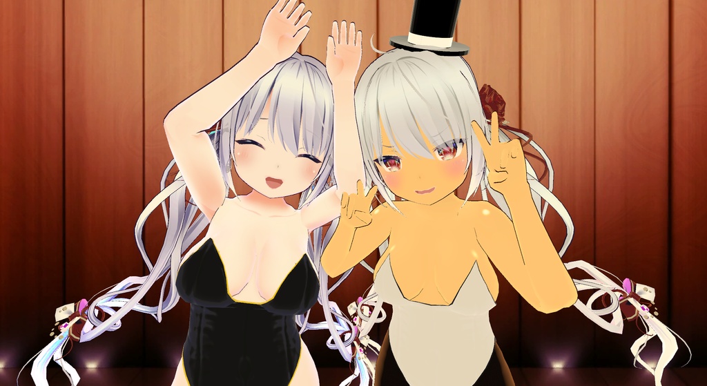 ブルーローズのおんなのこちゃん専用バニースーツ