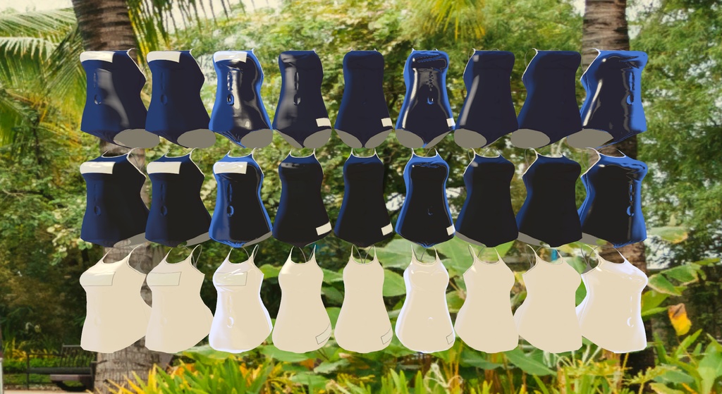 にゃんにゃんおちゃん専用スクール水着セット