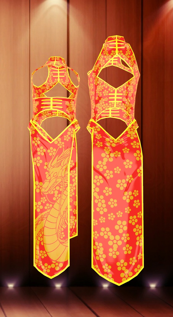 Yunaちゃん専用チャイナ服