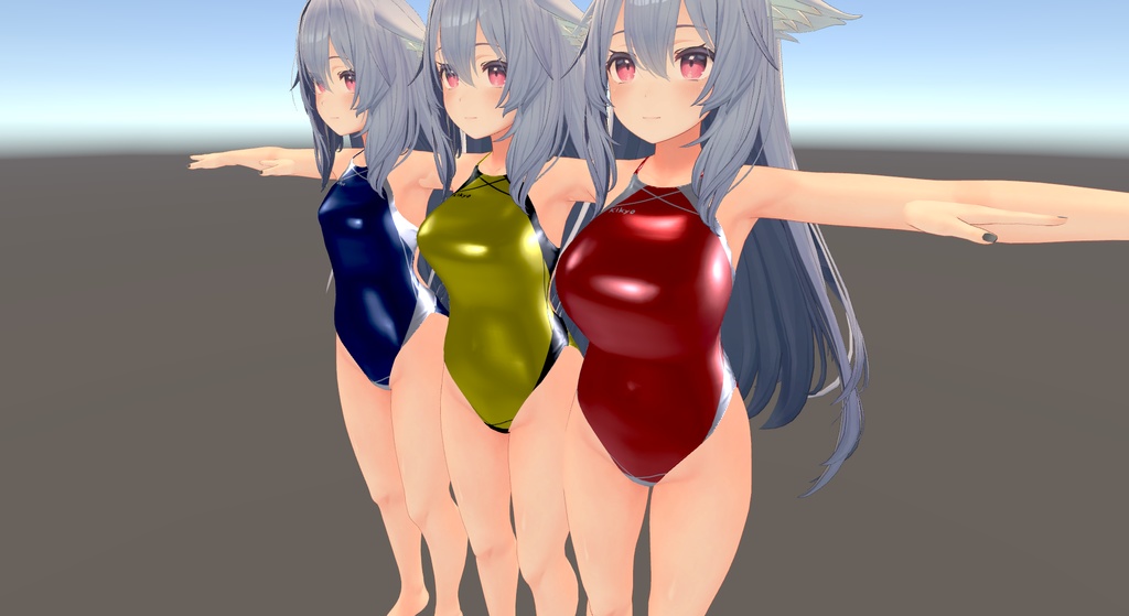 桔梗ちゃん専用PATSUPATSU競泳水着