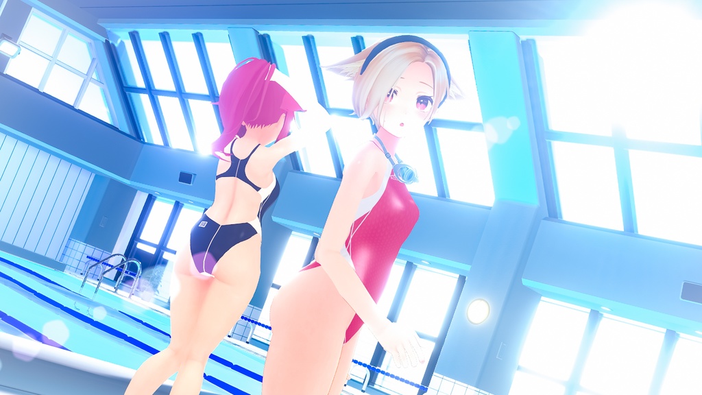 桔梗ちゃん専用PATSUPATSU競泳水着