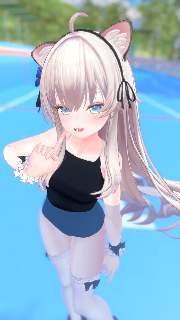 【12アバター対応】競泳タイプスクール水着