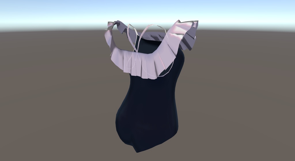 【12アバター対応】競泳タイプスクール水着