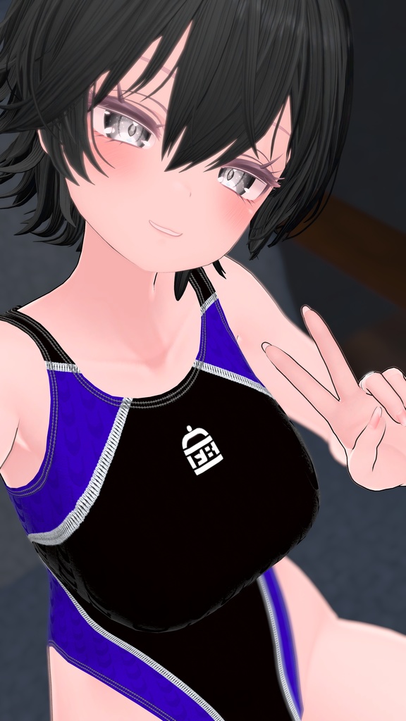 【12アバター対応】競泳水着V2