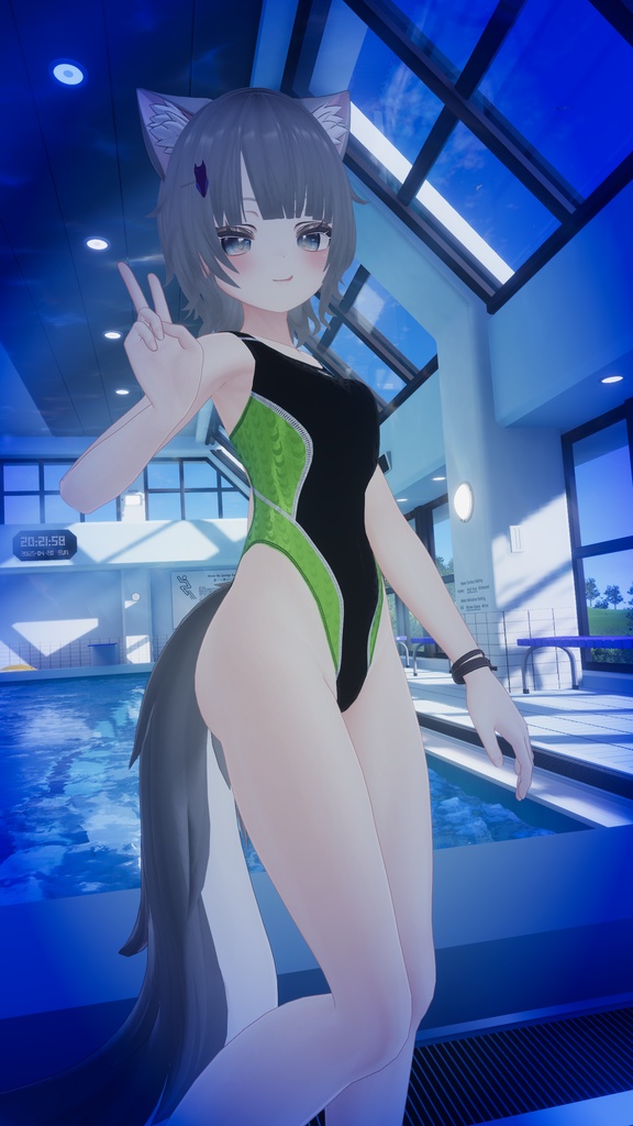 【12アバター対応】競泳水着V2