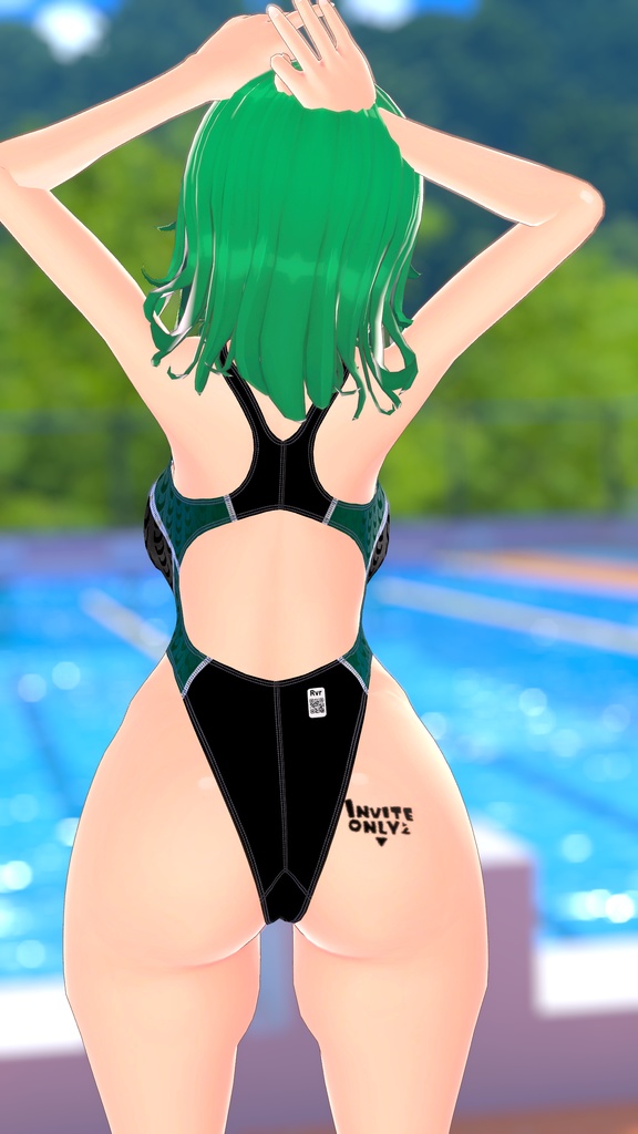 【12アバター対応】競泳水着V2