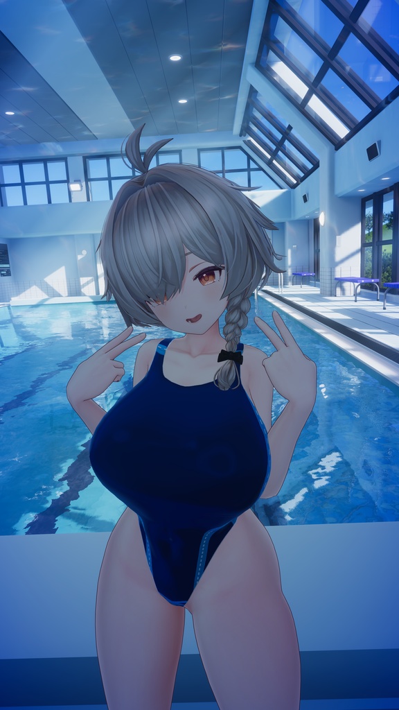 【12アバター対応】競泳水着V2