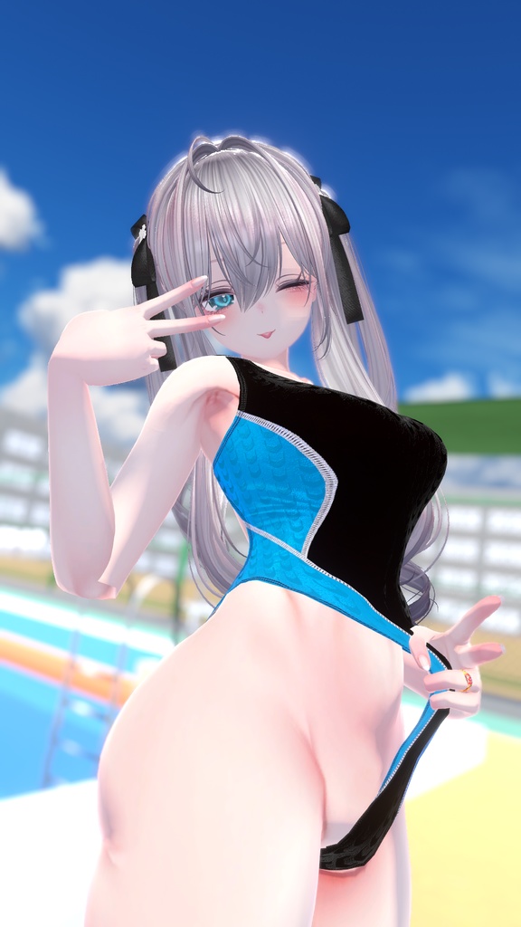 【12アバター対応】競泳水着V2