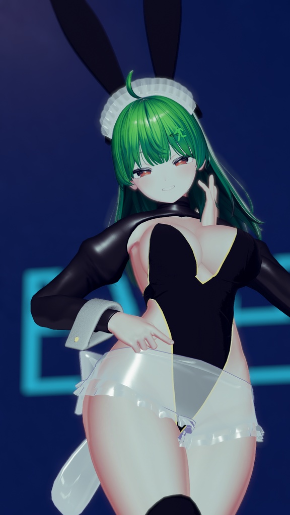 【12アバター対応】OceanSlick 水着メイド化衣装