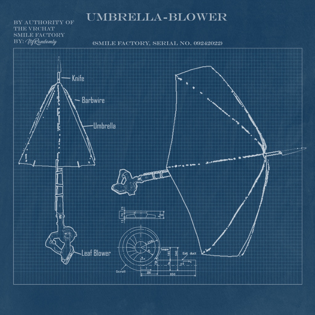 Blower Umbrella
