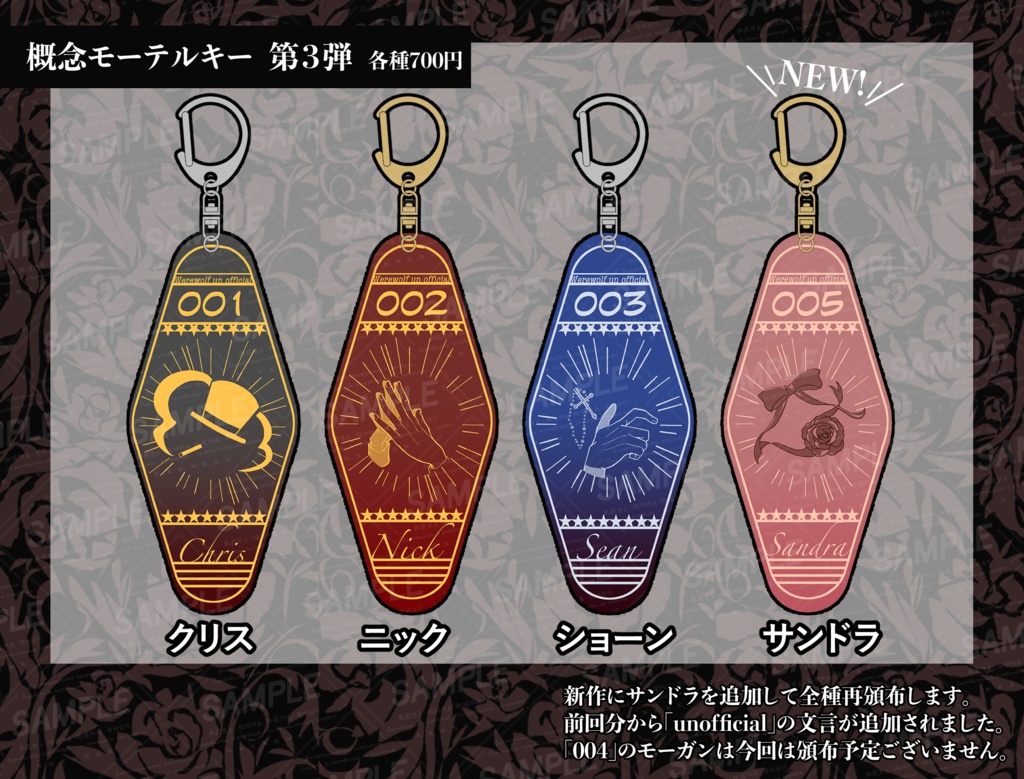 Ｊキャラ　モーテルキー　第3版