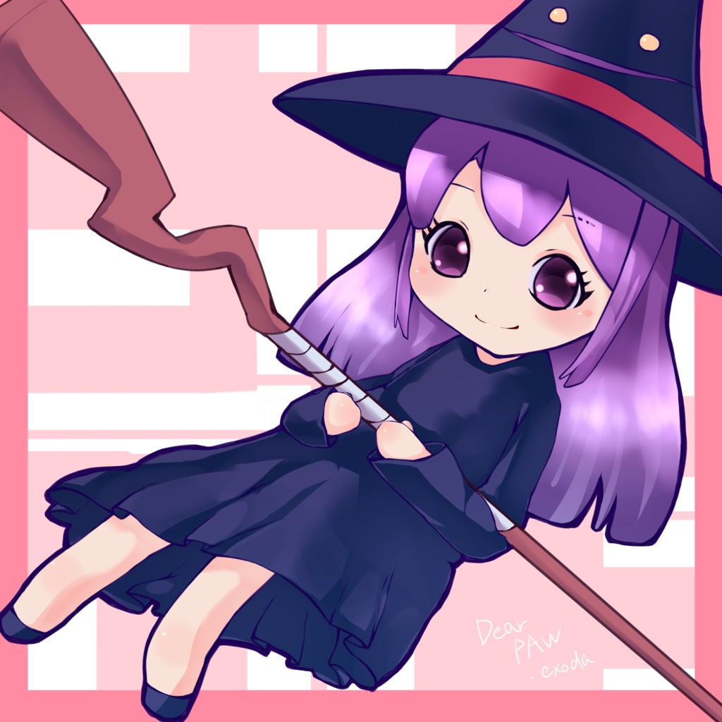 ちびっ子魔女　まじゅ（魔珠）