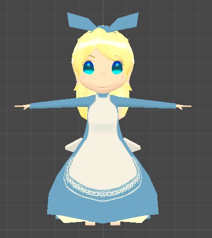 【VRC想定アバター】ありす*Quest対応済み*