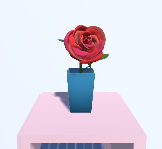 【3Dモデル】バラ