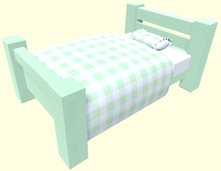 パステルべっど