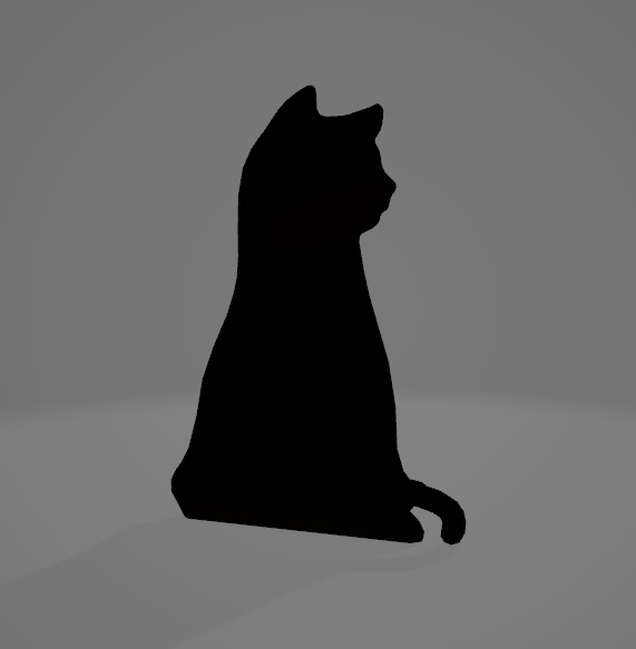 【無料】ネコのブックエンド