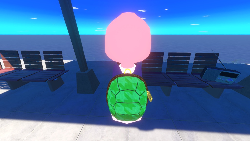 かめさんリュック